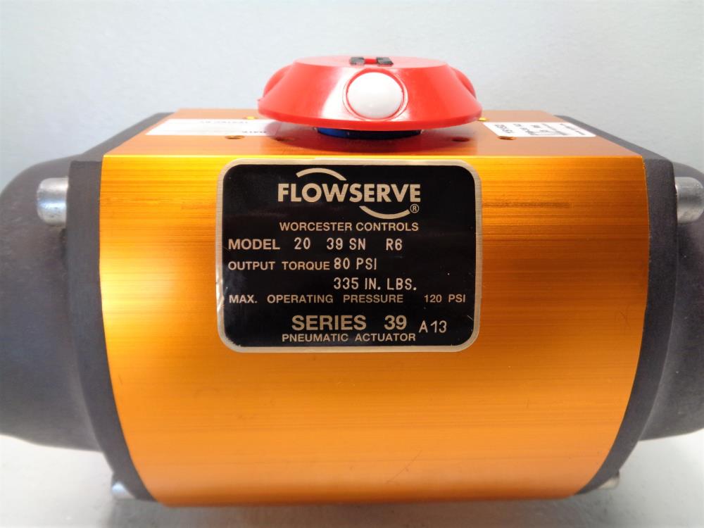 Flowserve Worcester Controls Series 39 Pneumatic Actuator 20 39 SN R6